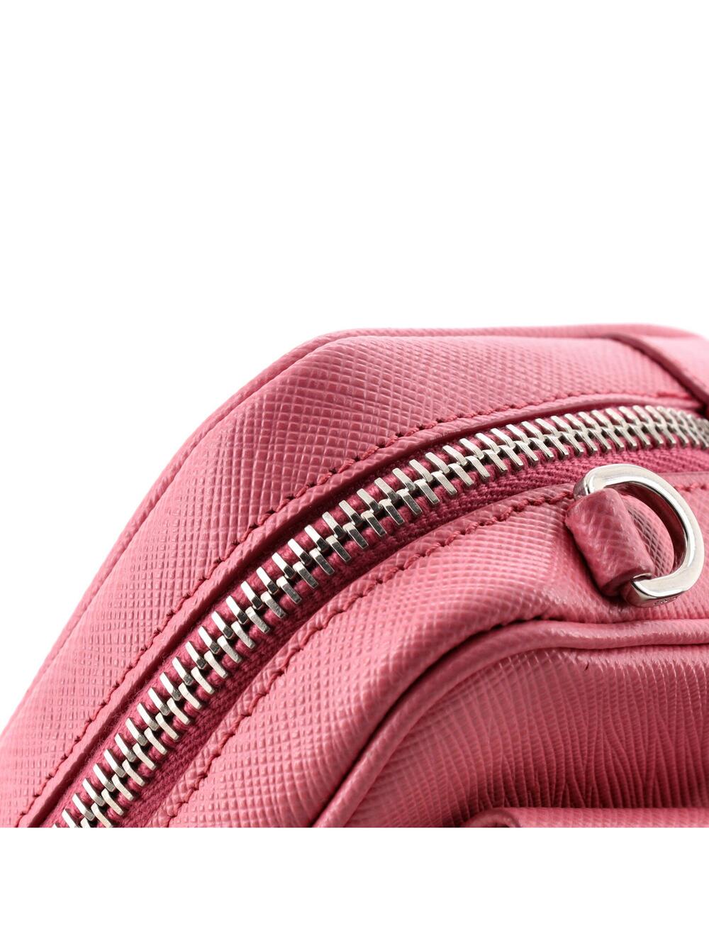 Prada Bow Camera Crossbody Bag Saffiano #244768P82B - Picture 6 of 7